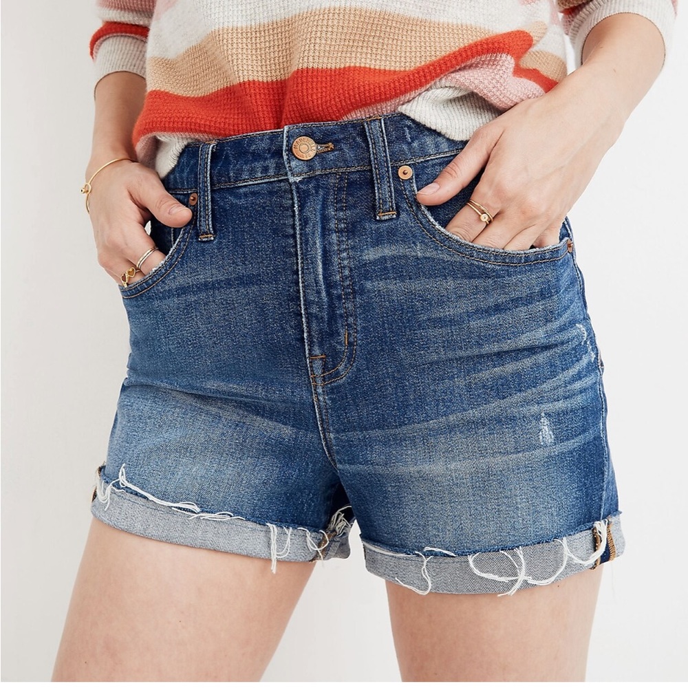 Madewell High-Rise Denim Shorts